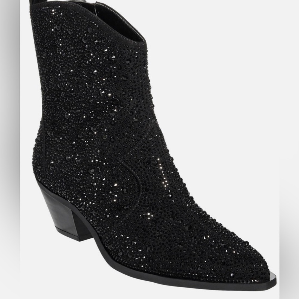 Prwnd JESSICA SIMPSON
Oviedo 2 Embellished Booties  8.5 black